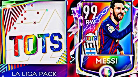 Tots Messi In Fifa Mobile 99 Ovr La Liga Messi Pack Opening And