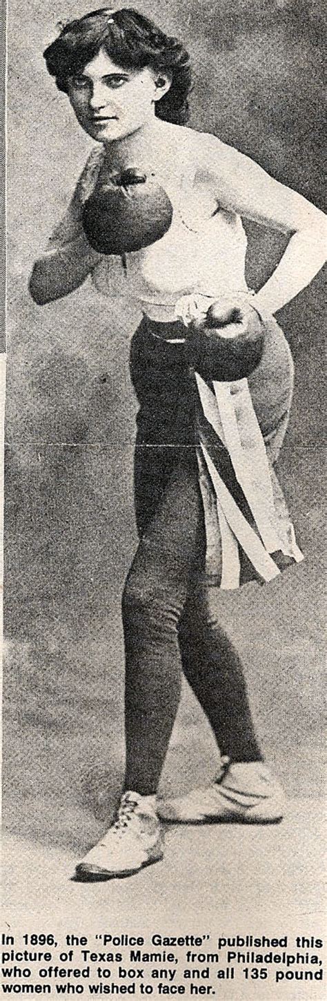 Female Boxers From 1896 Historical Database