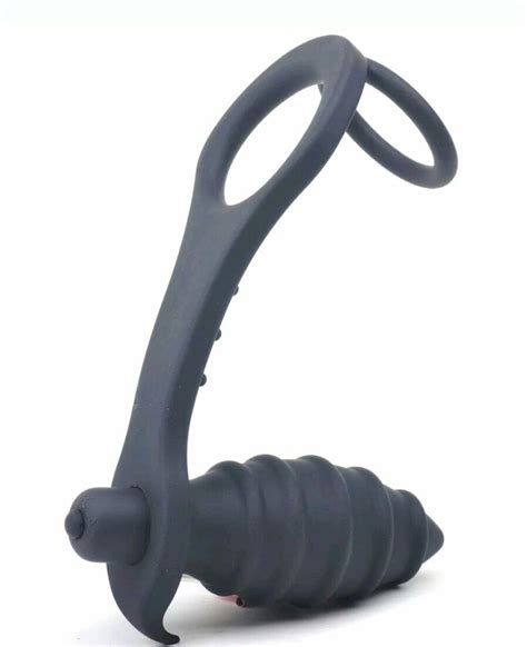 Waterproof Vibrating Male Prostate Massager Butt Plug P Spot Cockring Sex Toys EBay