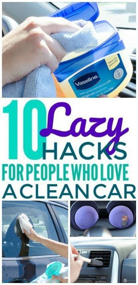 These Lazy Car Cleaning Hacks Are The Best Im So Glad I Found These