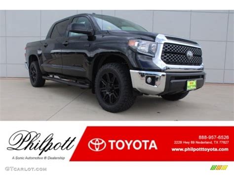 2018 Midnight Black Metallic Toyota Tundra Sr5 Crewmax 4x4 128766275