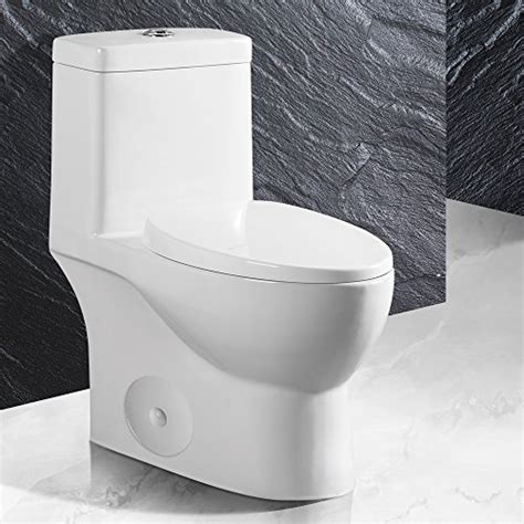 Horow My 2137 Us Dual Flush Elongated One Piece Toilet With Soft
