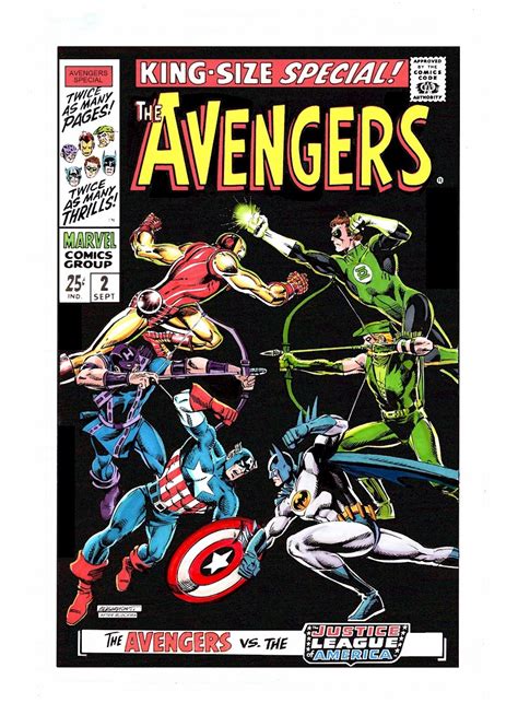 Avengers Annual 2 Variant Cover In Color In Bob Laytons Bob Layton