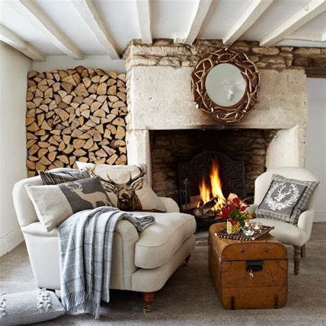 Rustic Country Living Room Uk