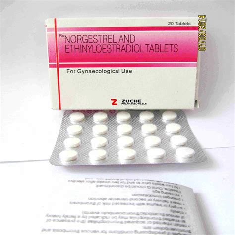 Norgestrel And Ethinylestradiol Tablets Packaging Type Strips At Best