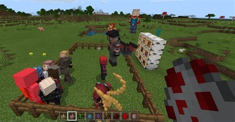 Iron man mod for minecraft pe is an application that adds a lot of new superhero theme! Download Avengers Endgame addon for Minecraft PE 1.11.4