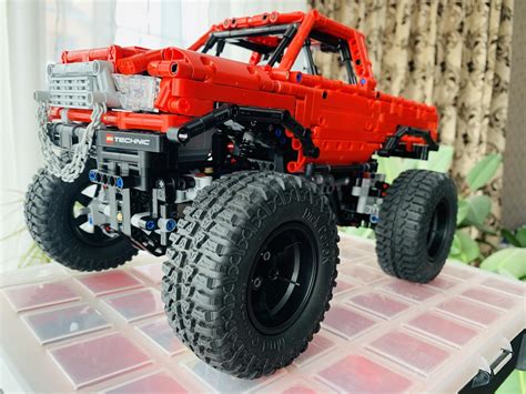 Lego Moc Monster Truck With Automated Differential Lock By Kevinmoo