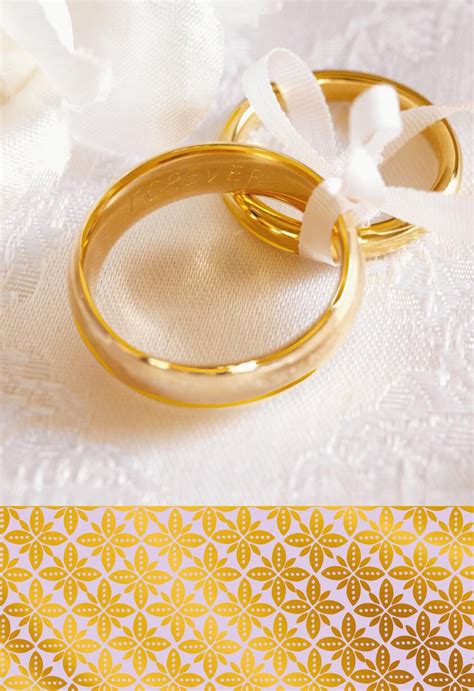 Our print on demand greeting cards are ready to be sold in your store for every kind of occasion. Forever Gold Rings Blank Wedding Card - Greeting Cards ...