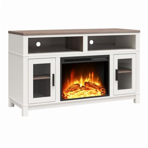 Carver Electric Fireplace Tv Stand For Tvs Up To 60 White 1980 X 54