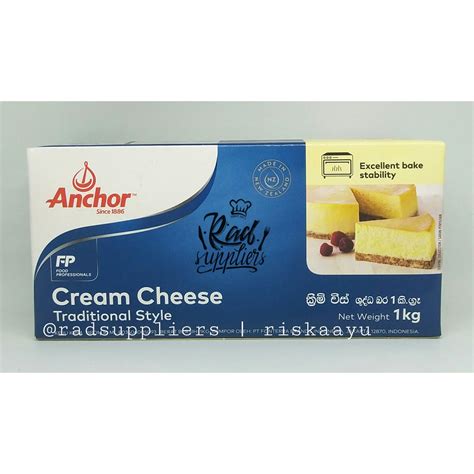 Cream cheese 1kg x 12. Anchor Cream Cheese 1kg, HARGA TERBAIK, Cream Cheese ...