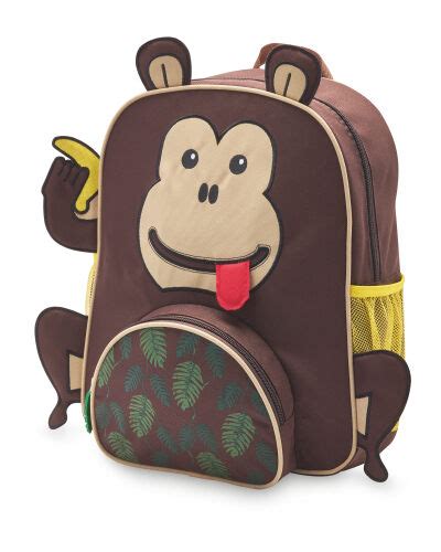 Childrens Monkey Backpack Aldi Uk