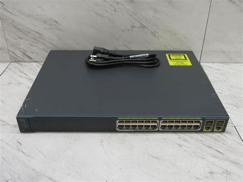 Cisco Catalyst 2960 Series 24 Port Poe Ethernet Switch Ws C2960 24pc L