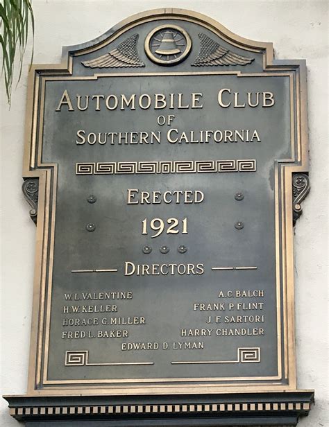Photo Automobile Club Of Southern California