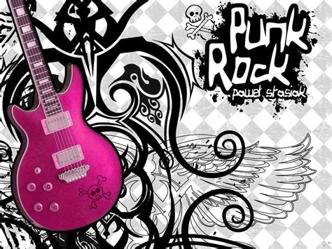 Punk Rock Backgrounds Wallpaper Cave