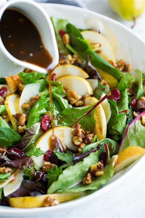 Pear Salad With Balsamic Vinaigrette Cooking Classy