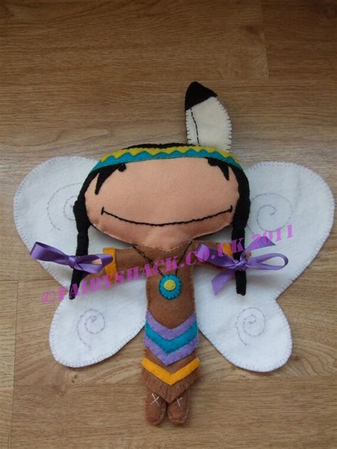 Items Similar To Chepi The Native American Fairy A Fairy Shack Felt