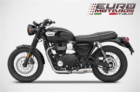 2006 triumph bonneville t100 oem silencers exhaust with partial baffle removal. Triumph Bonneville T100 2017-2019 Zard Exhaust Full System ...