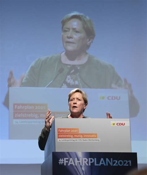 „wir müssen darüber diskutieren, ob es. Baden-Württemberg: CDU wählt Susanne Eisenmann zur ...