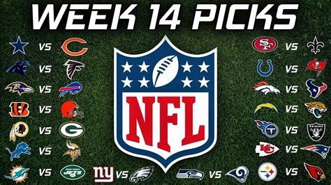 Nfl Week 14 Picks Youtube