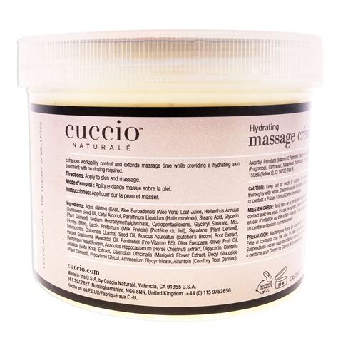 Crema Pentru Masaj Cuccio Hydrating Massage Creme Milk Honey Cuccio