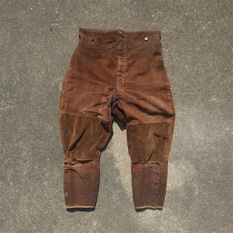 Off Trousers S Corduroy French Workwear French Vintage