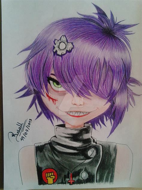 Cyborg Noodle By Art Firesoul On Deviantart