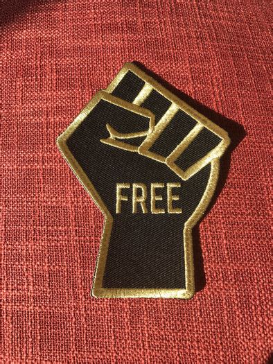 Freedom Fist Patch Radical Dreams Pins