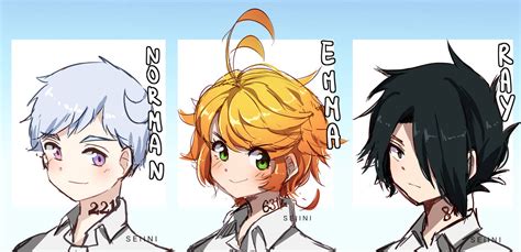 We did not find results for: TPN : Emma, Norman and Ray by Seiini on DeviantArt