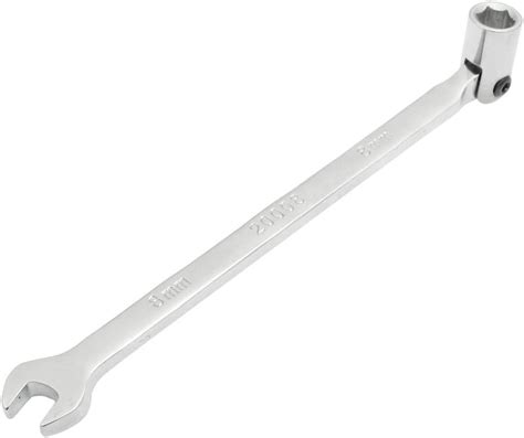 Uxcell Stainless Steel Double Headed Open End Socket Wrench Combination