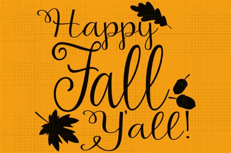 Happy Fall Yall Graphic By Serena Gayl Designs · Creative Fabrica