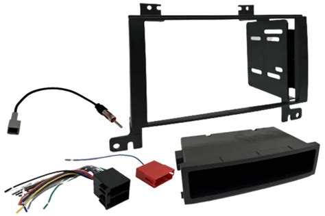 Single Double Iso Din Car Stereo Dash Panel Kit And Wiring Harness