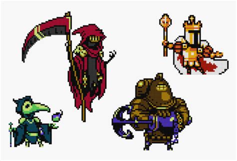 Shovel Knight Characters Sprites