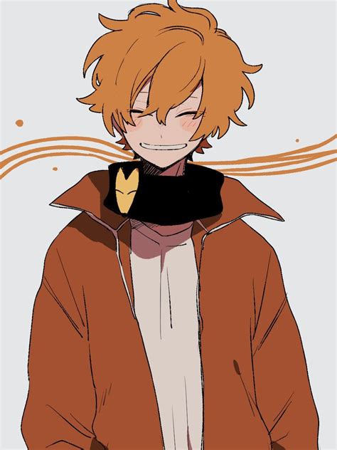 Aesthetic Orange Anime Boy Largest Wallpaper Portal