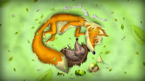 In My World The Fox And The Hedgehog Love Each Oth By Bankay On Deviantart