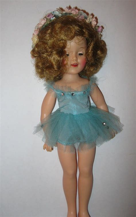 Shirley Temple 1960s St 12 Ballerina Doll W Floral Headband 1 Ebay