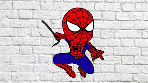 Spider Man Kid Svg