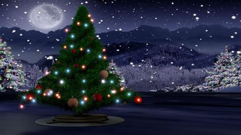 3d Model Animated Christmas Tree Cgtrader