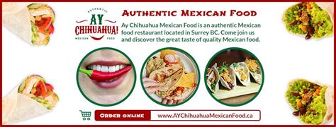 314 likes · 1 talking about this · 205 were here. Ay Chihuahua Mexican Food - Home - Surrey, British Columbia - Menu, Prices, Restaurant Reviews ...