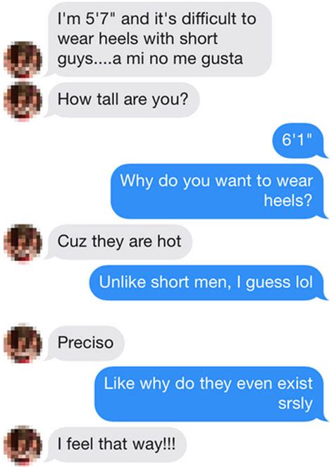 Lad Shuts Up Tinder Match Girl Moans About Short Guys Daily Star