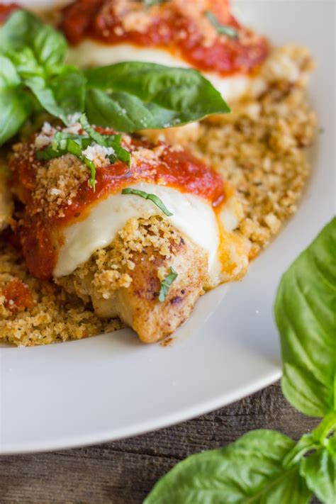 Combine the panko breadcrumbs, parmesan. Easy Chicken Parmesan With Toasted Panko - Lovely Little ...