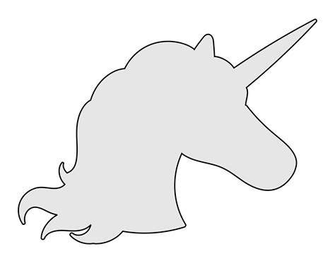 10 Best Unicorn Stencils Free Printable Pdf For Free At Printablee