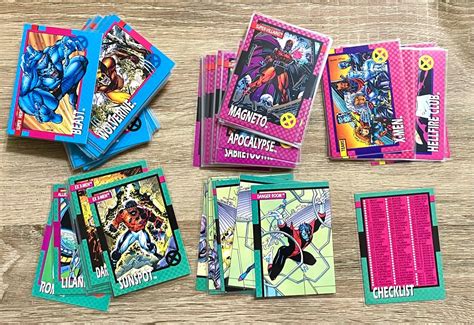 Impel Marvel X Men Jim Lee Trading Cards Hobbies Toys Toys Games On Carousell