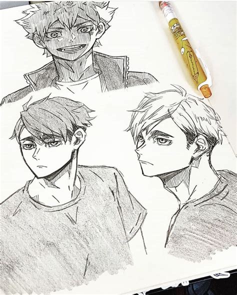 Pin By Kiara On Haikyuu In 2021 Anime Drawings Sketches Drawings