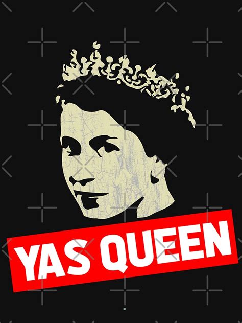 Yas Queen Elizabeth Funny Meme Lightweight Sweatshirt For Sale By