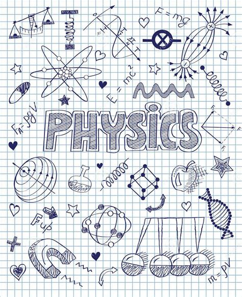 Physik School Binder Covers Physics School Book Covers