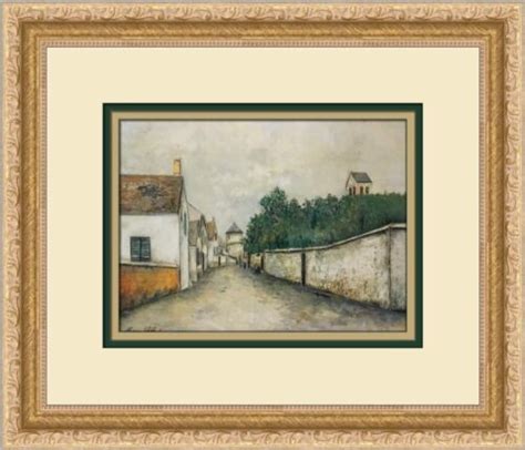 Maurice Utrillo Marizy Sainte Genevieve Custom Framed Print Ebay
