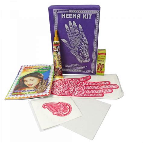 This deluxee kit includes everything you need to adorn your own skin with intricate henna motifs and colorful work. Henna Kit : Shiva Experience
