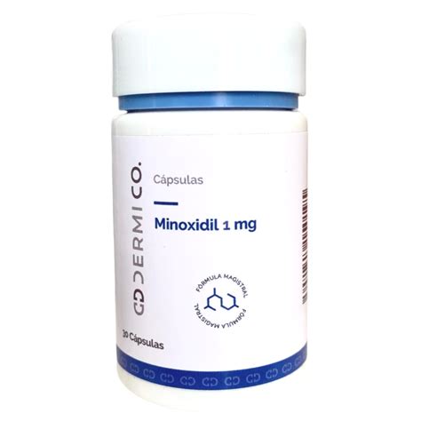 Dermico Minoxidil Capsulas 1 Mg 30 Caps