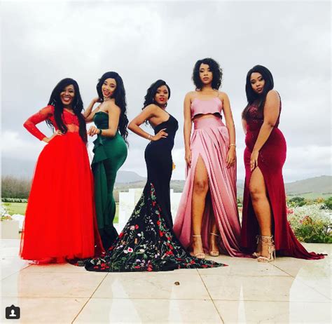 The Best Dressed Celebs At Minnie Dlaminis Wedding Okmzansi