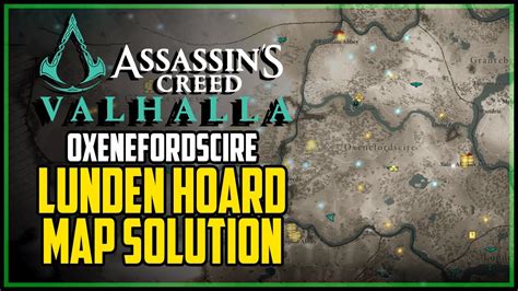 Lunden Treasure Hoard Map Solution Assassins Creed Valhalla Youtube